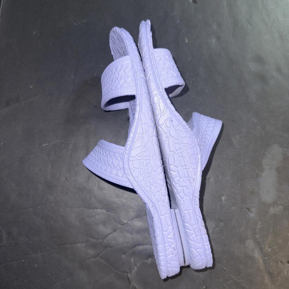 J‎ Slips Pastel Purple Waterproof Gorpcore Outdoor Hawaiian Jesus Sandal 41 - Picture 3 of 11